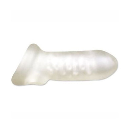 Funda Extensión Pene Mas Grande Textura Ultra Estimulante Transparente 6 inch