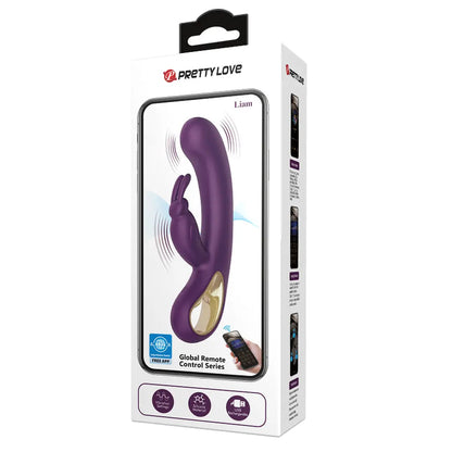 Vibrador Recargable Control Remoto Por Aplicación App Estimulador Rabbit Liam
