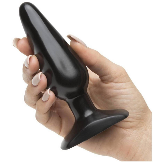 Plug Anal Mediano 13.5 X 4.5 Cm Negro Sexo Anal - Negro Being Fetish