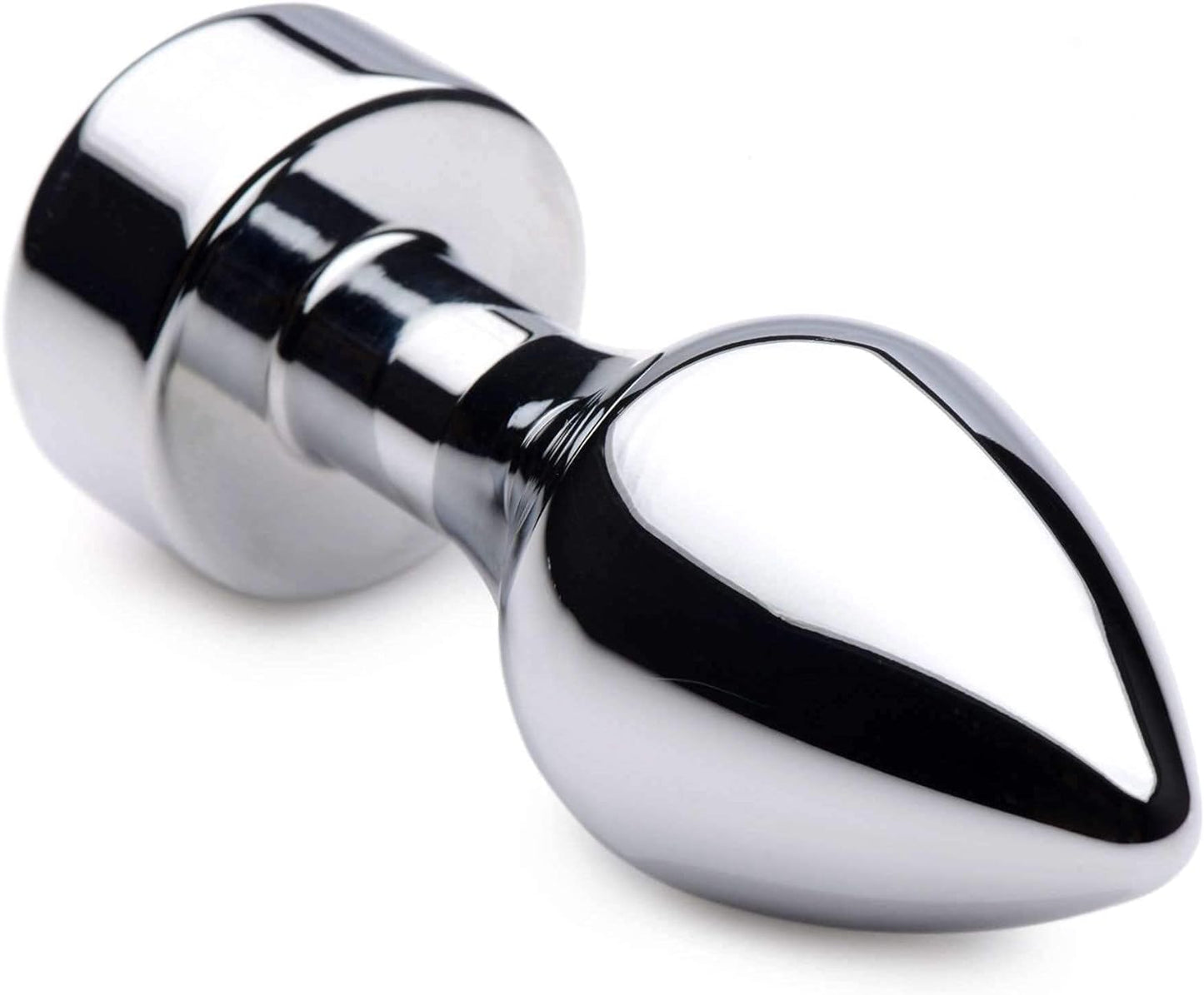 Grande Placer Plug Hot Pink Gem Weighted Anal Plug Dilatador