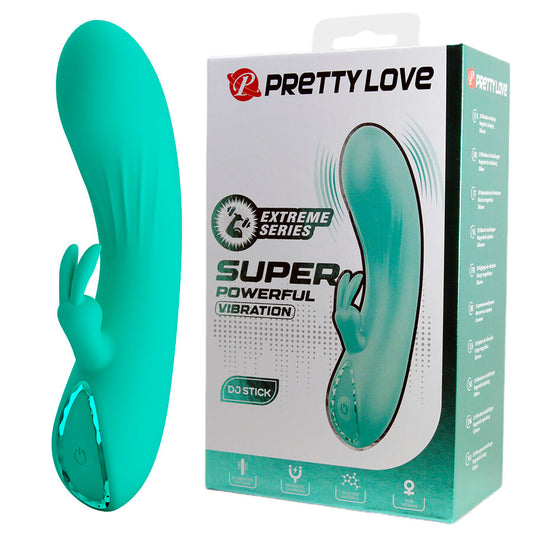 Potente Vibrador Consolador Pretty Love- Dj Stick Punto G Turquesa