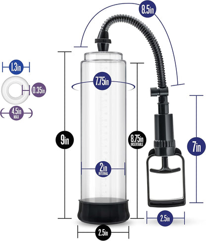 Bomba Vacío Pene Blush Novelties Blush Performance Vx3 Penis Pump