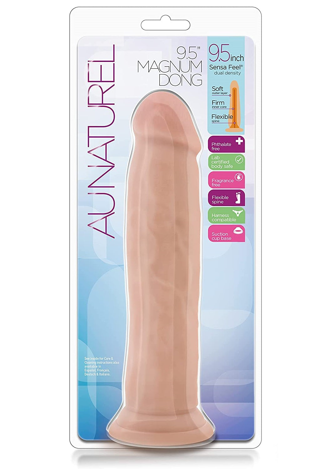 Gran Dildo Ultra Realista 24cm Consolador Grande Au Naturel Magnum Beige