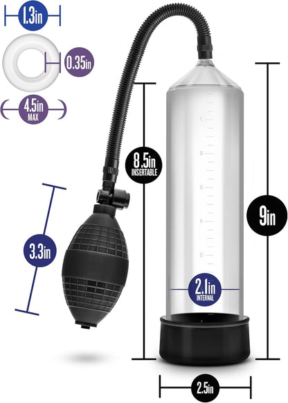 Ejercitador Engrosa Agranda Pene Bomba De Vacio Penis Enlarger Pump VX101