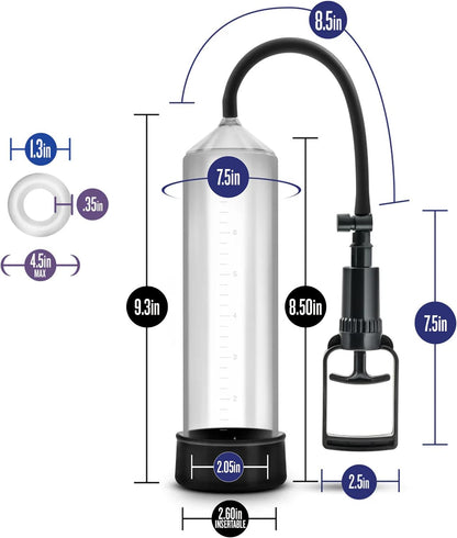 Bomba Vacío Pene Blush Novelties Blush Performance Vx3 Penis Pump