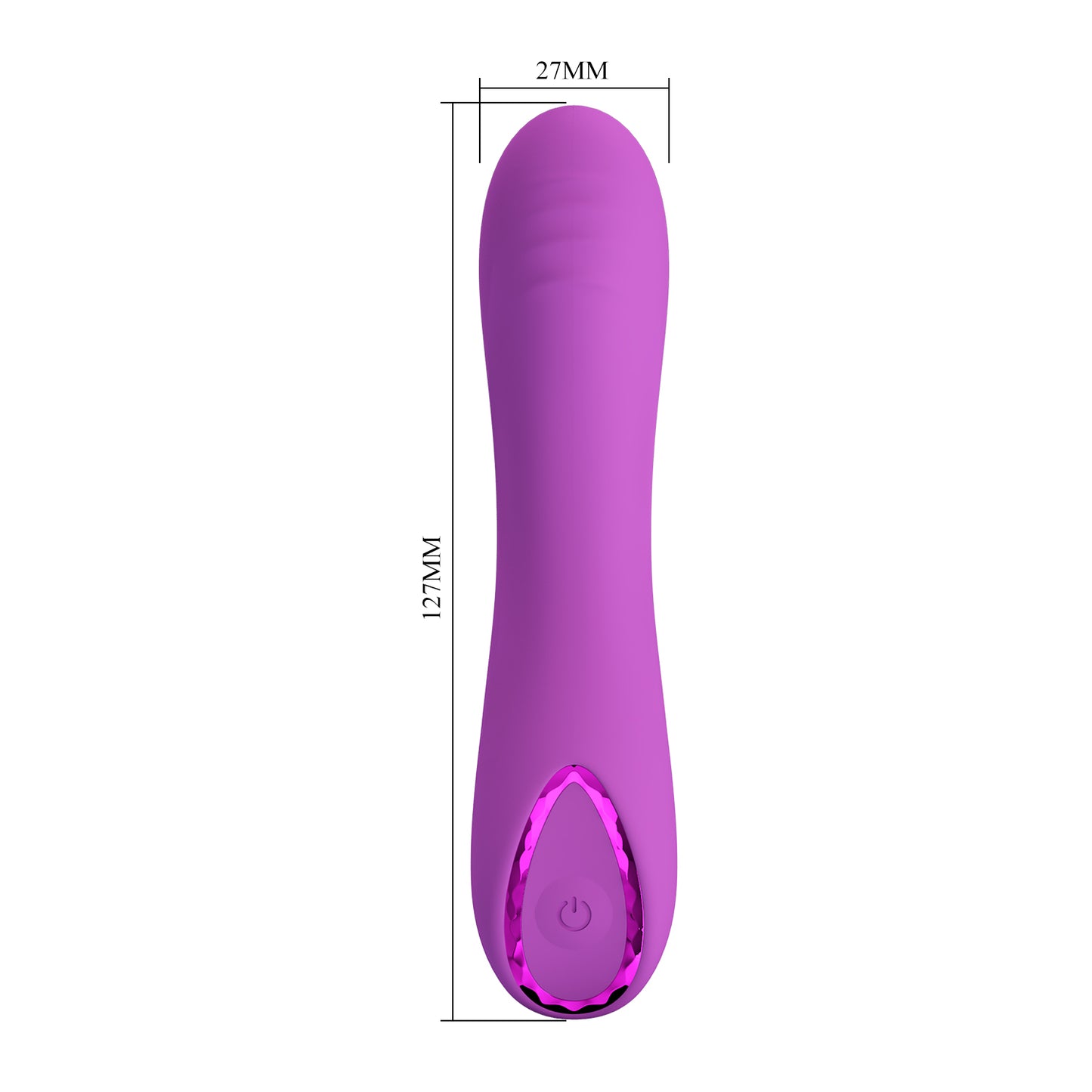 Potente Vibrador Recargable Pretty Love Dj Dick Super Powerful Mini Vibrator
