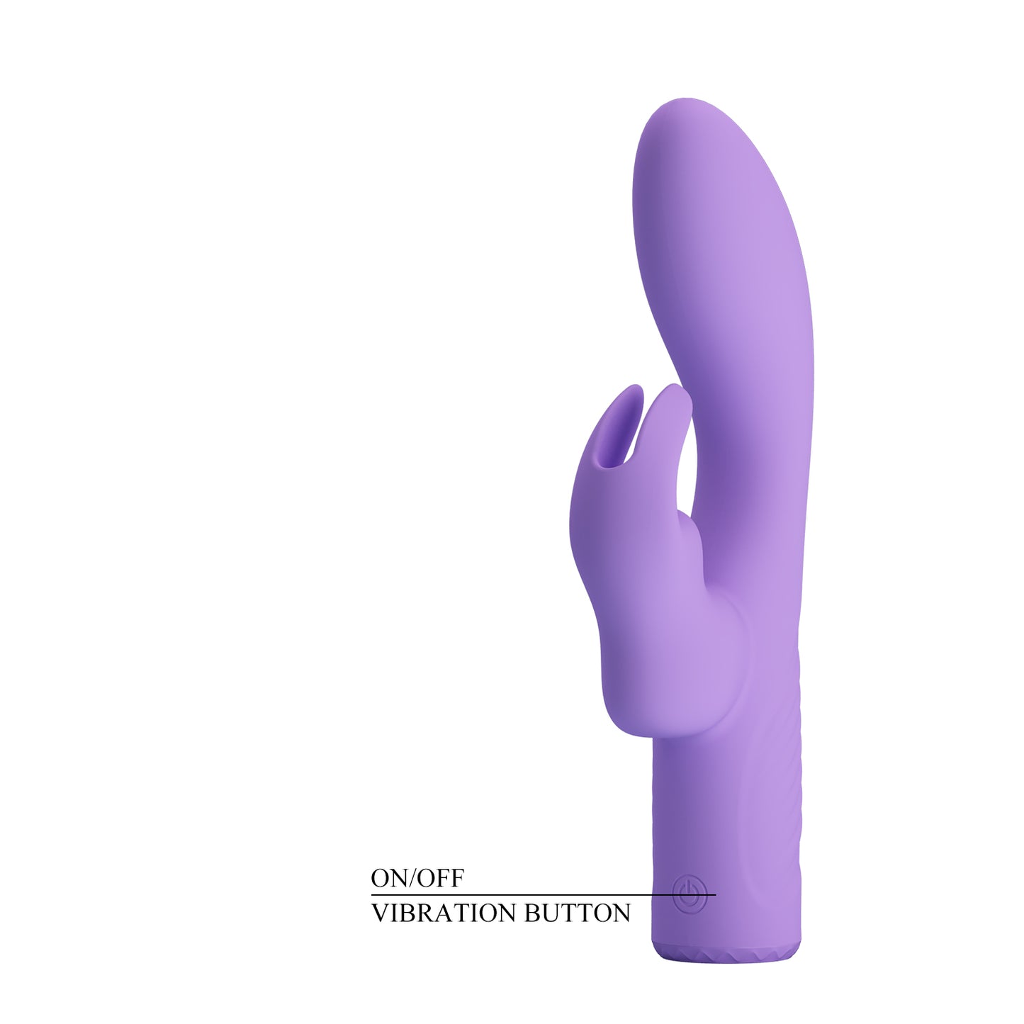 Potente Vibrador Recargable Pretty Love Elivia Rabbit Vibrator - Purple