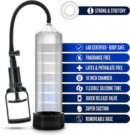Bomba Vacío Pene Blush Novelties Blush Performance Vx3 Penis Pump