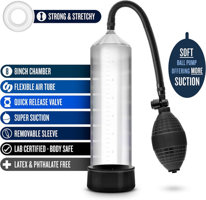 Ejercitador Engrosa Agranda Pene Bomba De Vacio Penis Enlarger Pump VX101