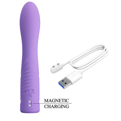 Potente Vibrador Recargable Pretty Love Elivia Rabbit Vibrator - Purple