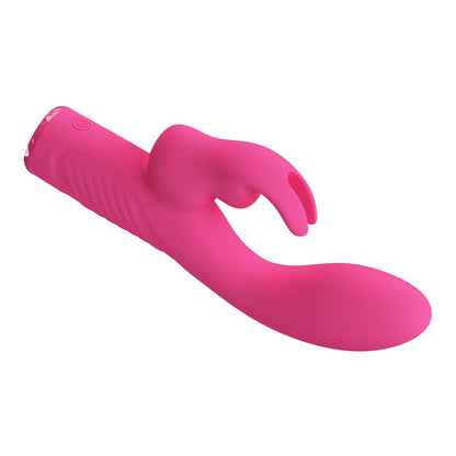 Potente Vibrador Recargable Pretty Love Elivia Rabbit Vibrator - PINK
