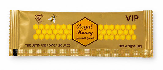 Royal Honey VIP 🍯 Miel Premium con Ginseng | Sobre Individual