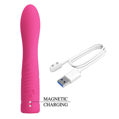 Potente Vibrador Recargable Pretty Love Elivia Rabbit Vibrator - PINK