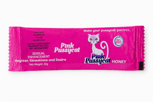 Miel Pink PussyCat shot de 20grs. Pink Pussycat | Honey Sensual Enhancement