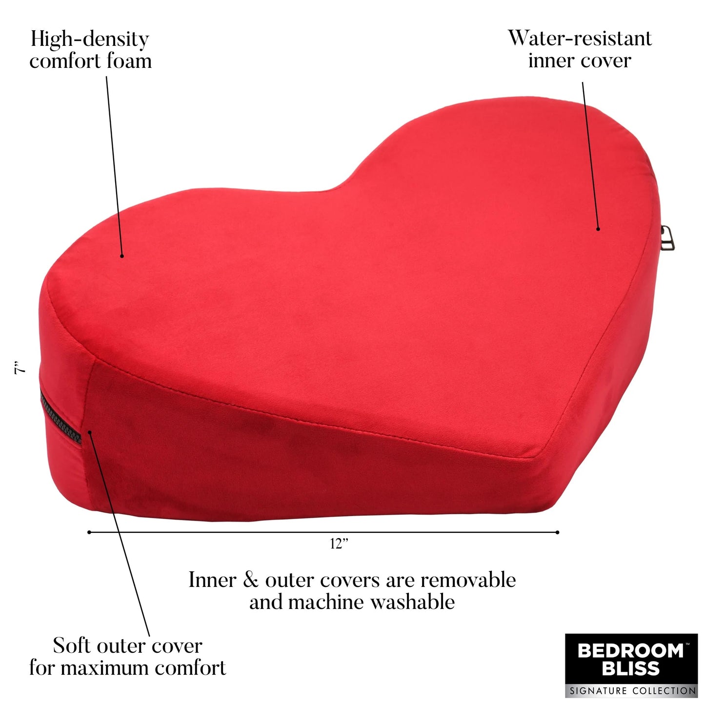 Cojín De Posiciones Bdsm Inflable Position Love Pillow Heart Pillow