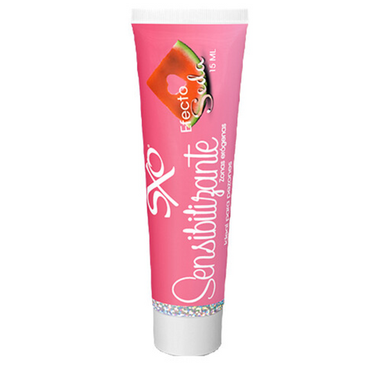 Lubricante Sensibilizante Sxo Sabor Sandia Efecto Seda Femenino Lube Vaginal