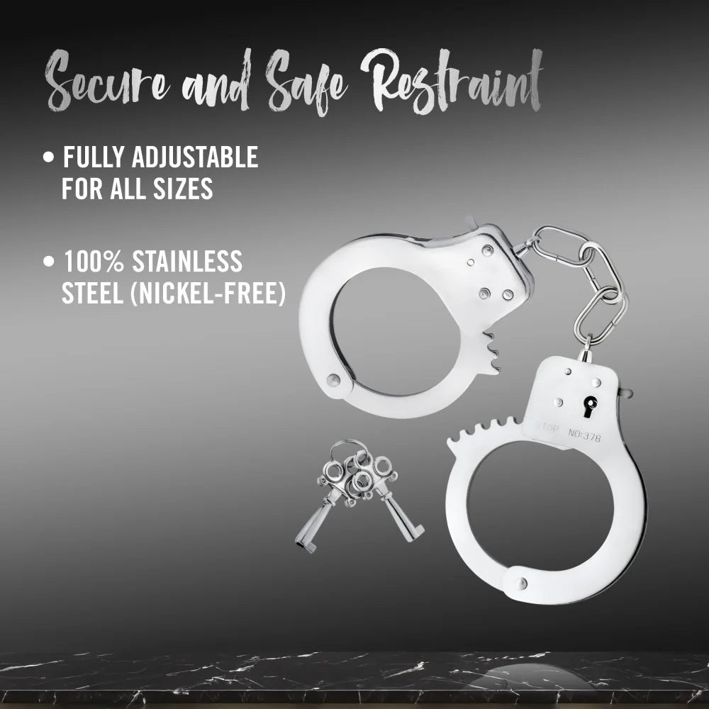 Esposas de Metal Fetish para Principiantes METAL CUFFS FETISH