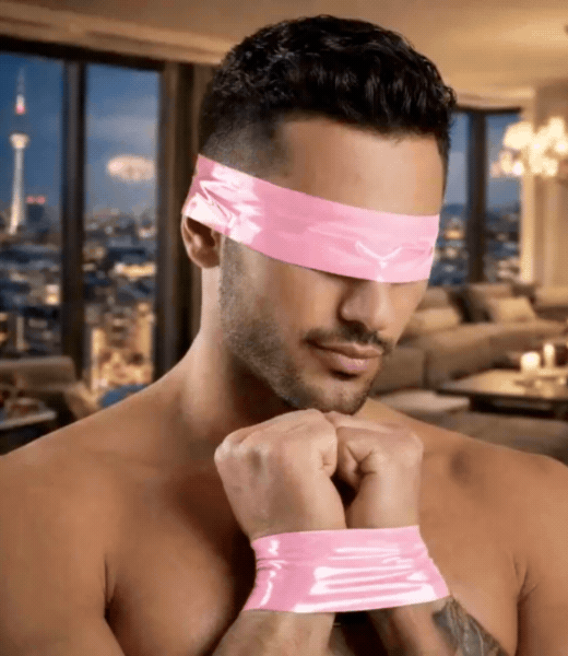 Pink Bondage Tape  Dominante Juego Sexo Rudo Bdsm Boundage