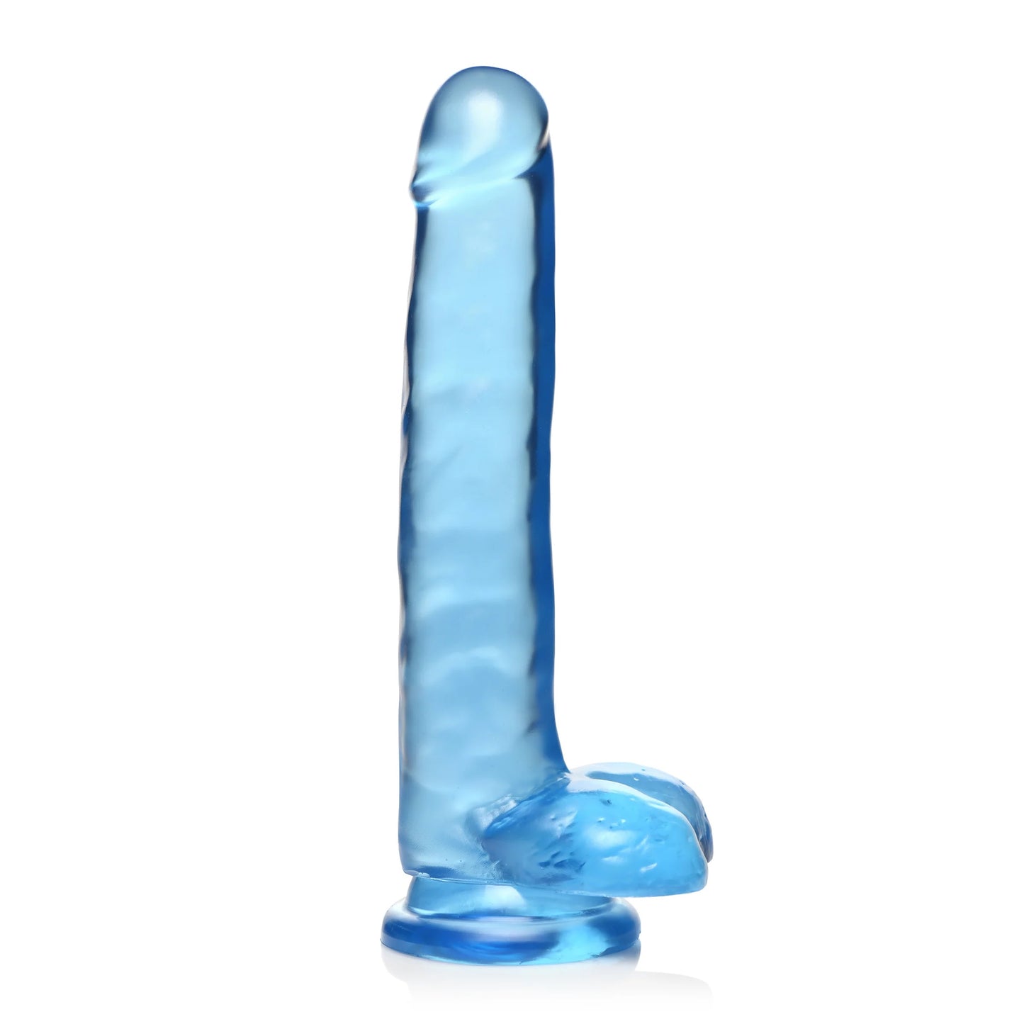 Dildo Pene Consolador 20cm Insertables Anal Vaginal Flexible Lollicock 8 Inch Slim Stick With Balls Berry Ice Dildo