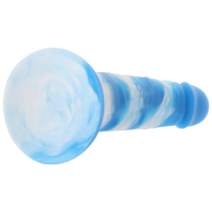 Dildo Consolador Silicona Alto Grado 18cm Realista Colours Pleasures Yum Yum 7 Blue