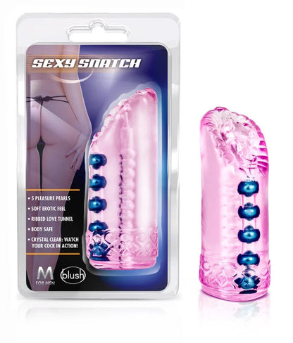 Masturbador Realista Vagina Sexy Snatch Realistic Pocket Pussy Vagina Male Masturbator Orgasm Beads Stroker