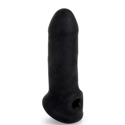 Funda Extensión Textura, Pene Incrementa Engrosa 17cm Sleeve Black
