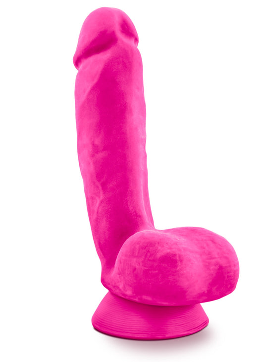 Dildo Grande Realista 21cm Grueso Pound Rosado  Au Naturel - Bold - Pound - 8.5 Inch Dildo - PINK