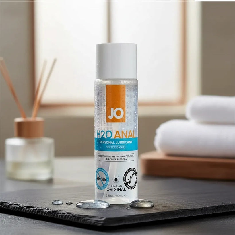 Lubricante Anal Jo H2o Original 2oz/60ml Base Agua Natural