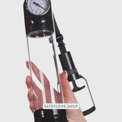 Bomba De Succión Fortalece Erección 21cm Pene Penis Pump Men