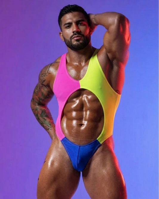 Body Hombre Lenceria Underwear Singlet Jockstrap Tanga Pride