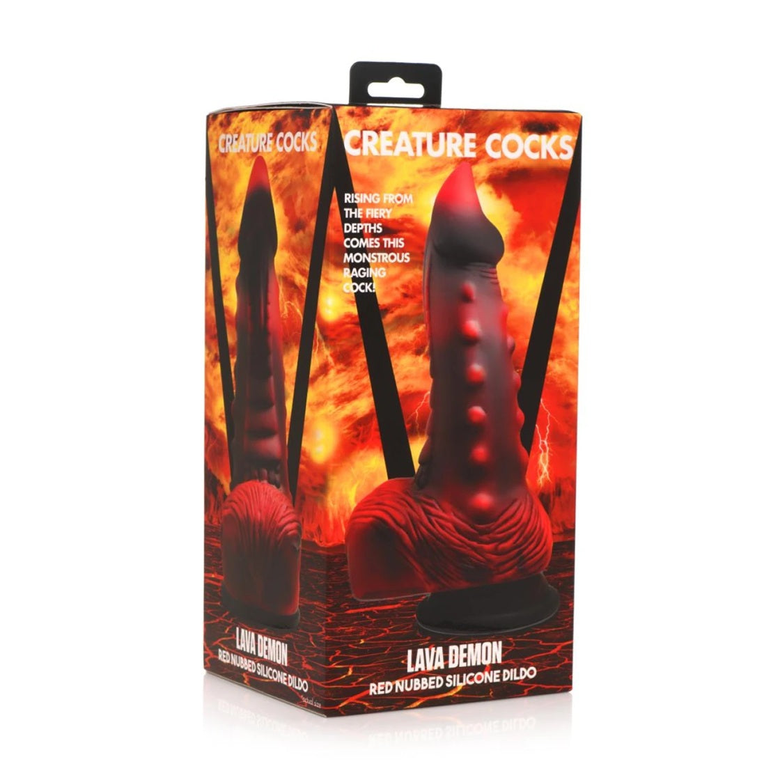 Dildo Consolador Silicona Realista Creature Cocks Lava Demon