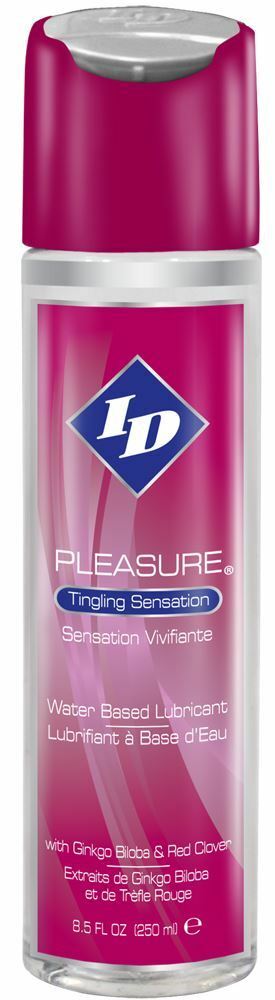 Lubricante ID Pleasure Tingling Sensaciones Hormigueo 8.5oz  ID Pleasure 8.5 floz Flip Cap