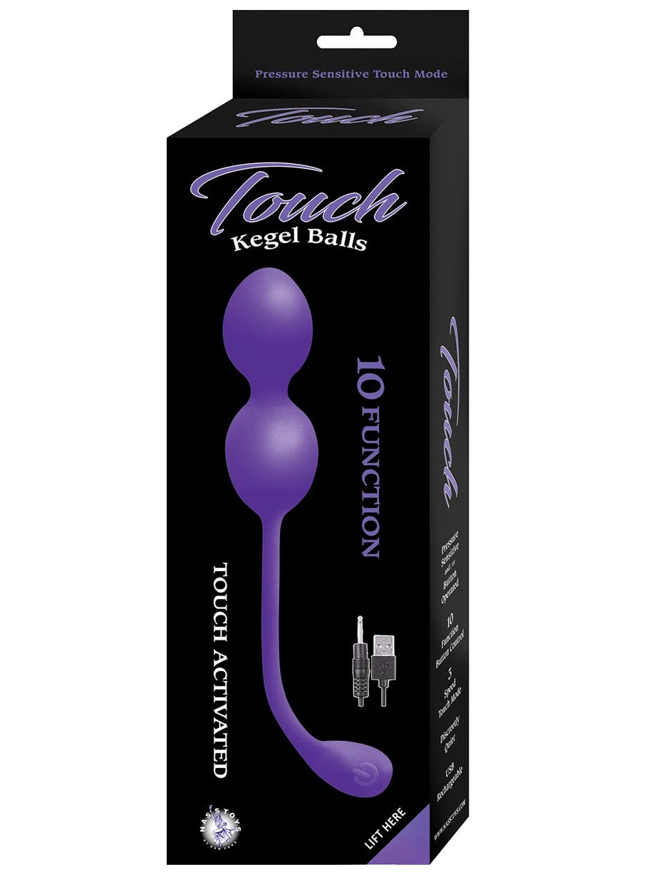 Kegel Ball Touch Bola Vibradora Ejercicios Fortralece Piso Pelvico Vibrador Vaginal Touch Vibrating Kegal Balls Purple