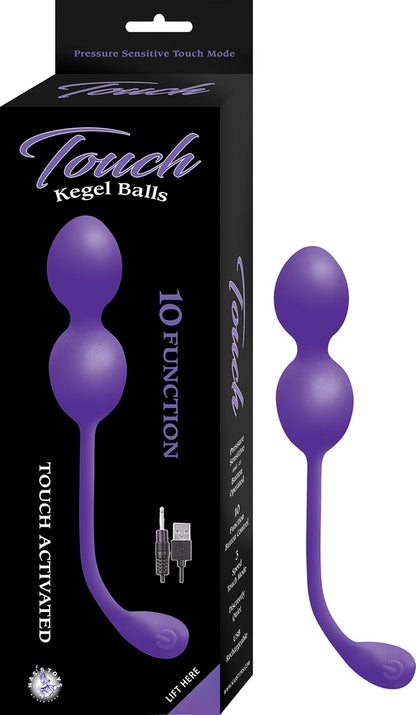 Kegel Ball Touch Bola Vibradora Ejercicios Fortralece Piso Pelvico Vibrador Vaginal Touch Vibrating Kegal Balls Purple