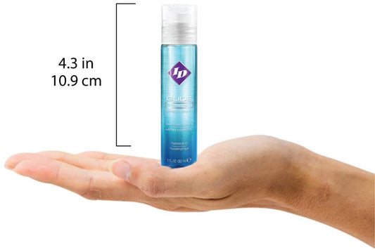 Lubricante Base Agua Hipóarlergico Id Glide 1oz Natural Pocket bottle
