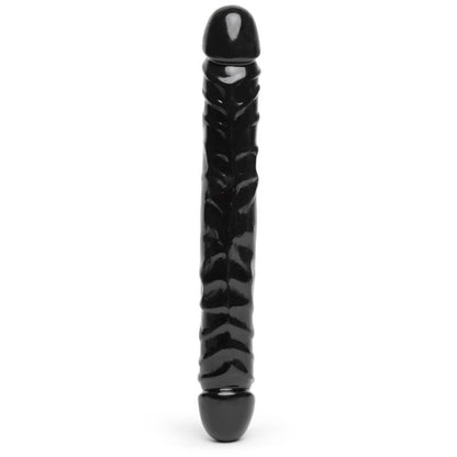 Dildo Doble Penetracion Juegos Pareja 30 Cm Consolador Veined Double Dong 12 Black