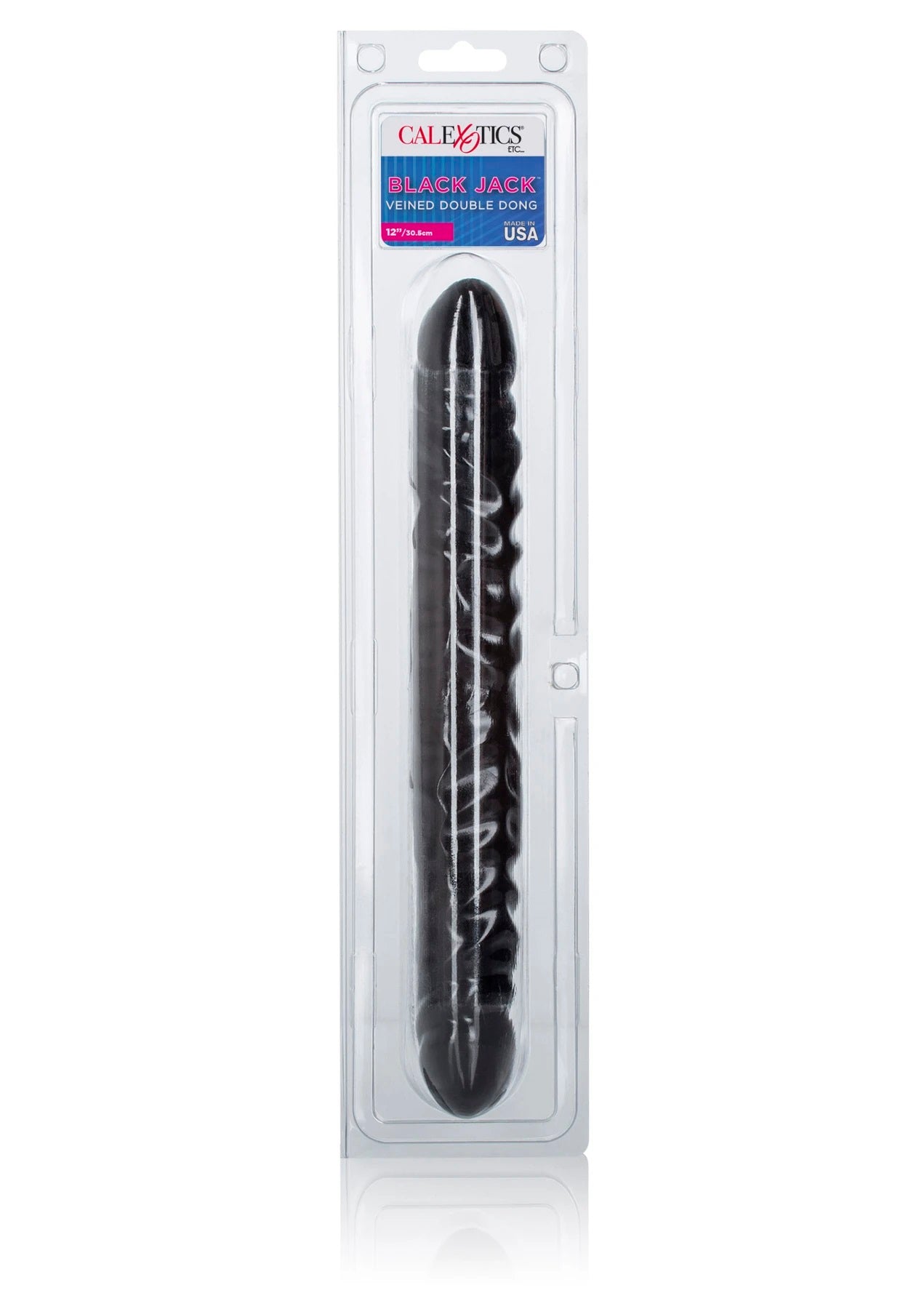 Dildo Doble Penetracion Juegos Pareja 30 Cm Consolador Veined Double Dong 12 Black