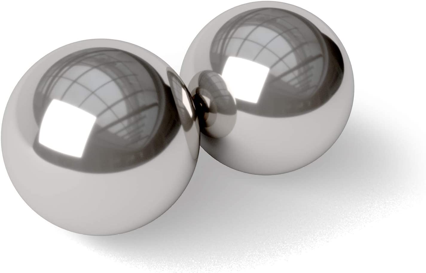 Blush GLEAM Bolas de Kegel de acero inoxidable  0.75 pulgadas Bienestar sexual para mujeres
