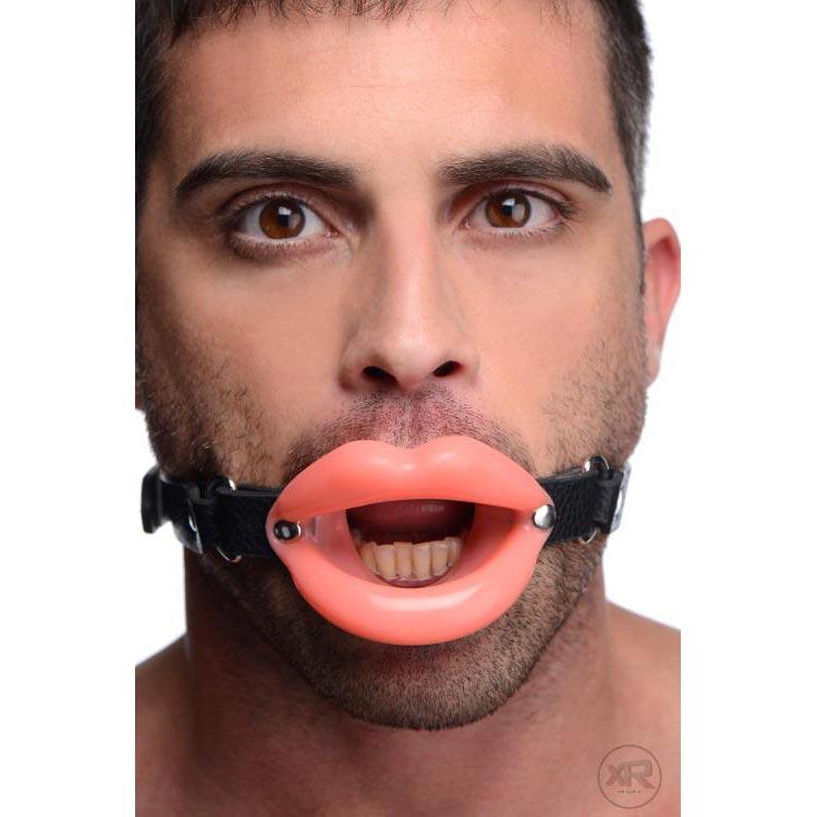 Mordaza Boundage Manten Su Boca Abierta Silicon Sissy Mouth Gag