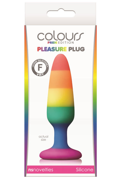 Plug Anal Orgullo Gay, Placer Silicona Pride Edition Colours - Pride Edition - Pleasure Plug