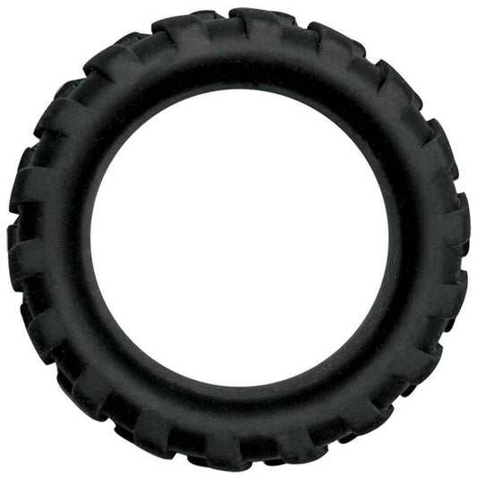 Anillo Pene Sujetador Testículos Silicon Potentes Erecciones MACK TUFF EXTRA LARGE TIRE RING – BLACK