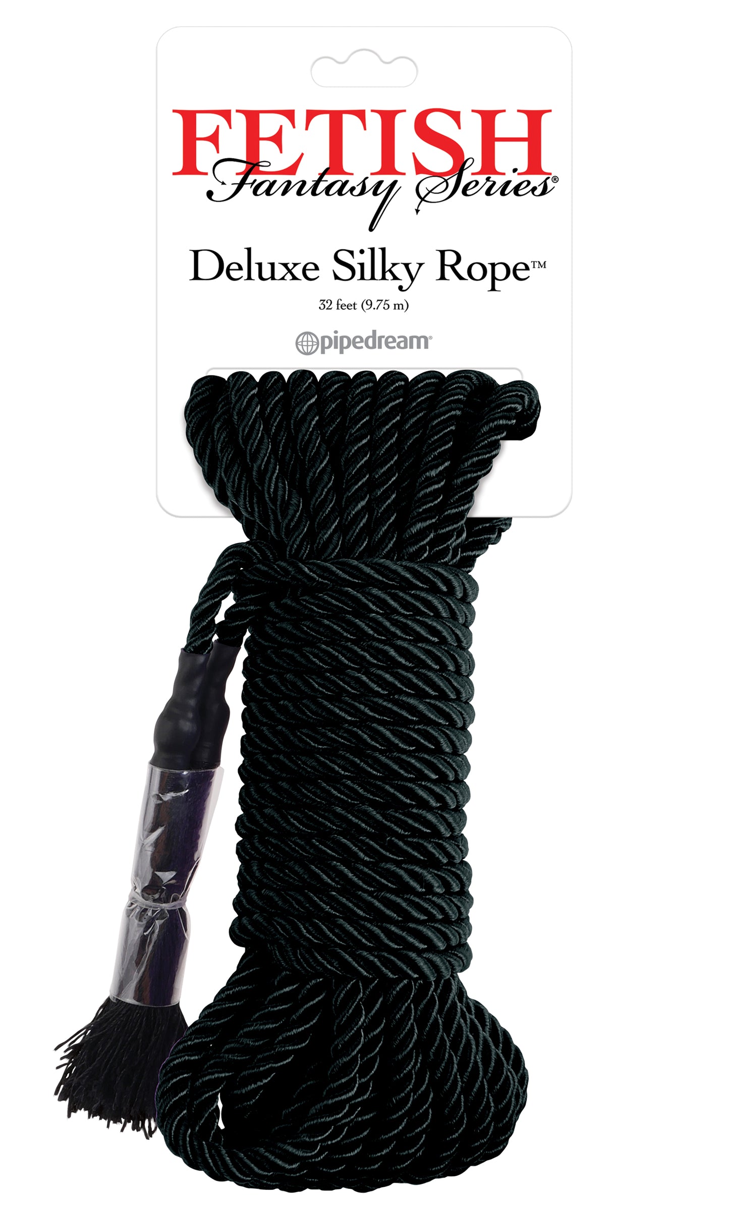 Cuerda De Dominacion Boundage Shibari BDSM Cuerdas De Seda Deluxe 9mts. Black