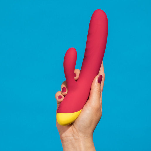 Vibrador Curvado, Silicon Estimula Punto G, Recargable, ROMP – Vibrador de Punto G