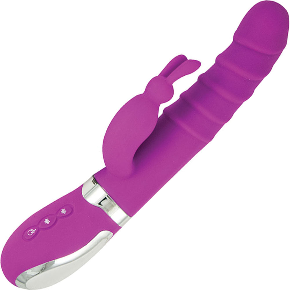 Vibrador femenino recargable Dual Caliente Energize Heat Up Bunny 1