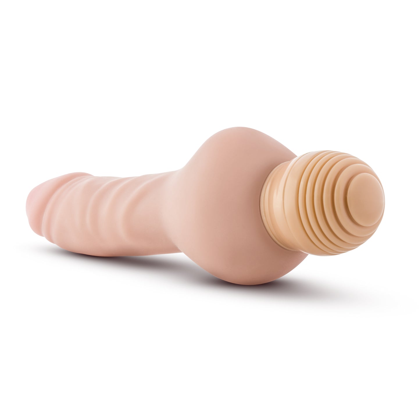 Dildo Vibrador Super Realista 10cm Mr. Right Now - Beige