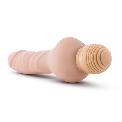 Dildo Vibrador Super Realista 10cm Mr. Right Now - Beige