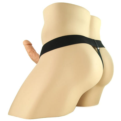 Arnés Dildo Hueco Vibrador Vibración 23cm Extensión Strap-on Asistente de Erección 9" Vibrating Hollow Strap-On