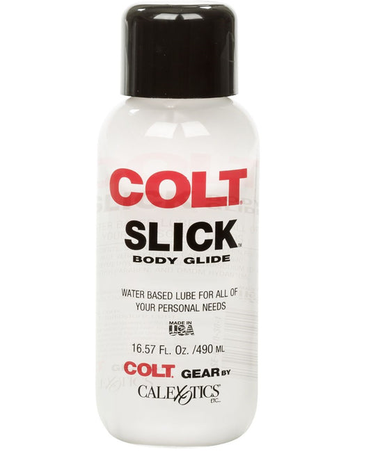 Colt Slick Lube Resbaladizo Base Agua Grande 490ml Larga Duración